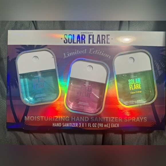 Scentsy Other - Scentsy Tropical Glow Collection Hand Sanitizers